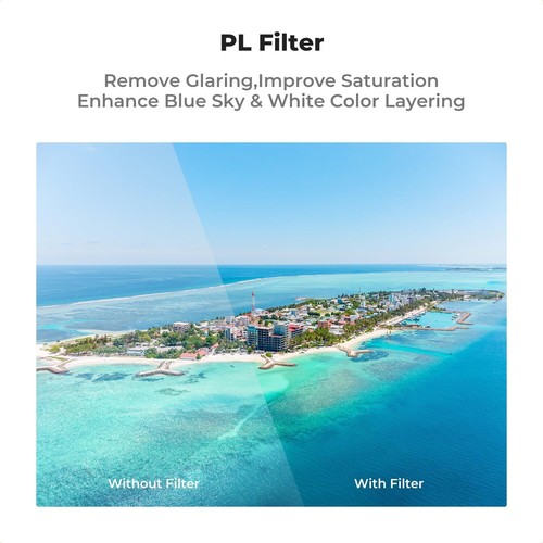 For DJI Avata 2 6PCS UV PL ND64 ND8 ND16 ND32 Neutral Density Camera Lens Filter - Picture 9 of 36