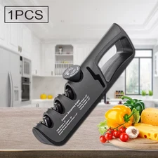 WXCOO Kitchen Knife Sharpener Multifunction Adjustable Angle Knives Scissors Sha