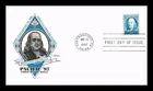 US COVER PACIFIC 97 BENJAMIN FRANKLIN FIRST DAY ISSUE ARTMASTER