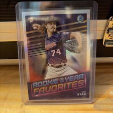 2022 Bowman - Rookie of the Year Favorites Joe Ryan #ROYF-13 (RC)