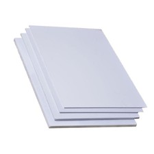 Set of 5 PVC boards, plastic panels, craft boards for model making