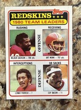 Wilbur Jackson / Art Monk / Lemar Parrish / Coy Bacon