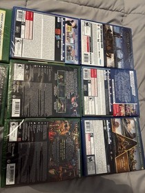 Sealed video game lot of Xbox and PlayStation  