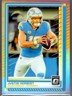 2025 Donruss Optic Football Prizm Silver Justin Herbert #109 Chargers