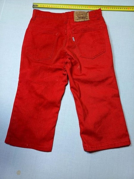 Men Levi's Shorts Red 30