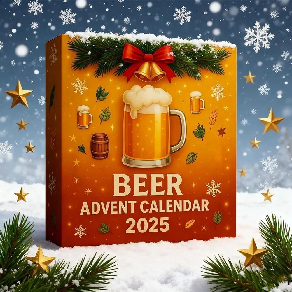 2025 Whiskey Advent Calendar: 24 Days Without Repetition, 2D Christmas Decor US