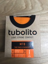 Tubolito Tubo MTB Tube - 27.5" x 1.8-2.5", 42mm Presta Valve, Orange