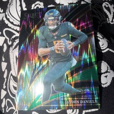 2025 Panini Select Football Prizm Jayden Daniels Commanders Club Level #289