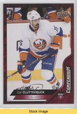 2016-17 Upper Deck Compendium Red Cal Clutterbuck #462 READ o1h