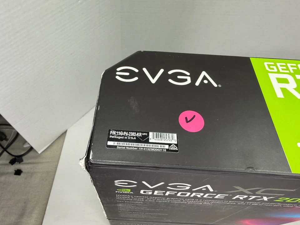 EVGA GeForce RTX 2080 Ti XC Gaming 11GB, Excelent, w/Box, Includes Test Results! - Image 2 of 4