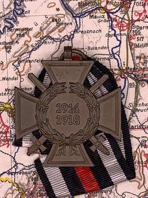 Orden Frontkämpfer Ehrenkreuz 1914-1918 FEK W. D. Deumer