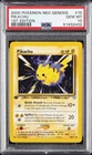 2000 POKEMON NEO GENESIS 1ST ED #70 PIKACHU PSA 10