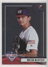 2019 Panini USA Baseball Stars & Stripes Longevity Rheego McIntosh #54 0b3
