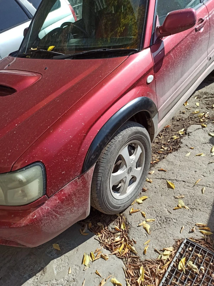 Juego de cubierta de guardabarros de plástico ABS para Subaru Forester SG 2003-2008 Foto 4 de 4