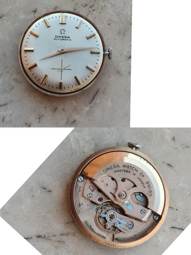1950s OMEGA AUTOMATIC CAL. 491 VINTAGE WATCH MOVEMENT MOVEMENT WATCHES WORKING