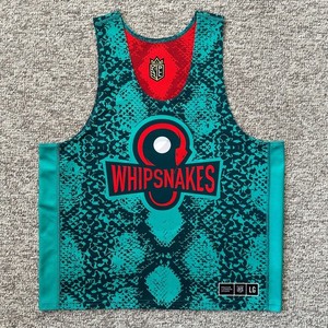 Maryland Whipsnakes PLL Lacrosse sz Large Reversible Jersey Sleeveless