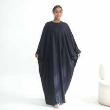 Fashion Dubai Women Abaya Maxi Robe Kaftan Jalabiya Muslim Caftan Wedding Hijab