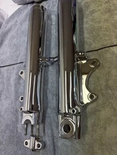 Harley CHROME FORK LEGS FORK LEGS TOURING 1986 To 1999  BAGGER outright Sale