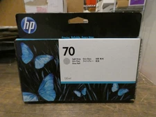 HP 70 LIGHT GRAY 130ml Ink Cartridge C9451A OEM Expired 2016 DesignJet (New)