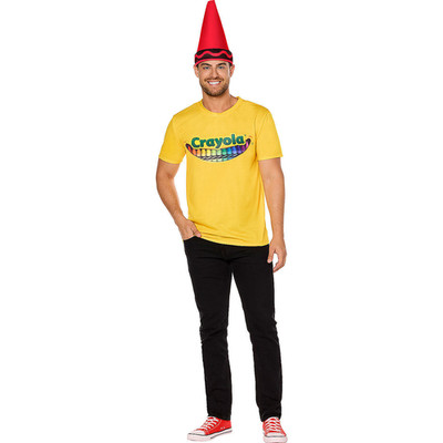  Crayola Crayon Box T-Shirt Costume Kit - Morris Costumes