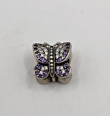 Retired Authentic Pandora Sparkling Butterfly 791257ACZ [056DUR]