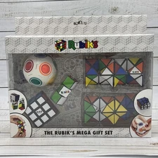 Rubik's Mega Gift Set 5-Piece Set STEM Toy Brain Teaser Fun for All Ages