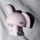 LPS Purple Glitter Sparkle Bunny Rabbit & Tan Pink Cat #2354 & #2355 — photo 3