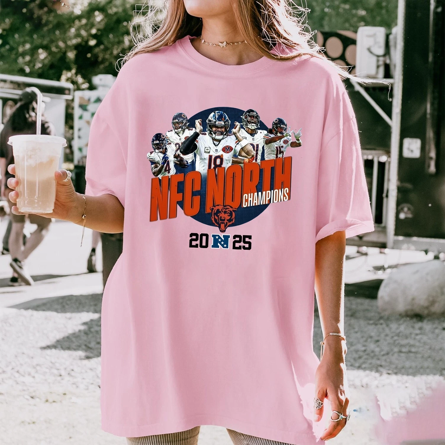 Chicago Bears 2025 NFC North Division Champions T-Shirt