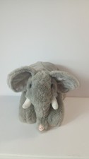 FAO Schwartz Floppy Soft Plush Elephant Stuffed Animal 10 in