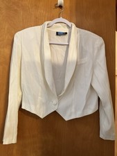 Vintage Cream Bolo Jacket