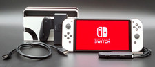 Nintendo Switch OLED Handheld Home Gaming Console System 64GB White HEG-001