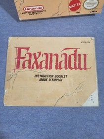 Faxanadu (Nintendo Entertainment System NES) Complete In Box CIB