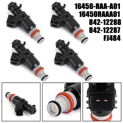 4 STÜCK Einspritzventil düse für 2003-2007 Honda Accord 2.4L 16450-RAA-A01 FJ484