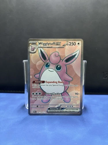 Wigglytuff ex - 187/165 - SV: Scarlet & Violet 151 (MEW) - NM