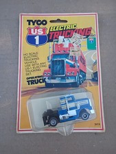 TYCO US-1 ELECTRIC TRUCKING # 3913 COASTAL TRUCKING BLUE SEMI TRUCK NEW ON CARD