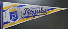 Kansas City Royals Pennant Felt Flag MLB Vintage 1980's  — photo 1