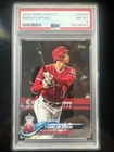 2018 Topps Update Shohei Ohtani #US189 RC 3 Game HR Streak PSA 8