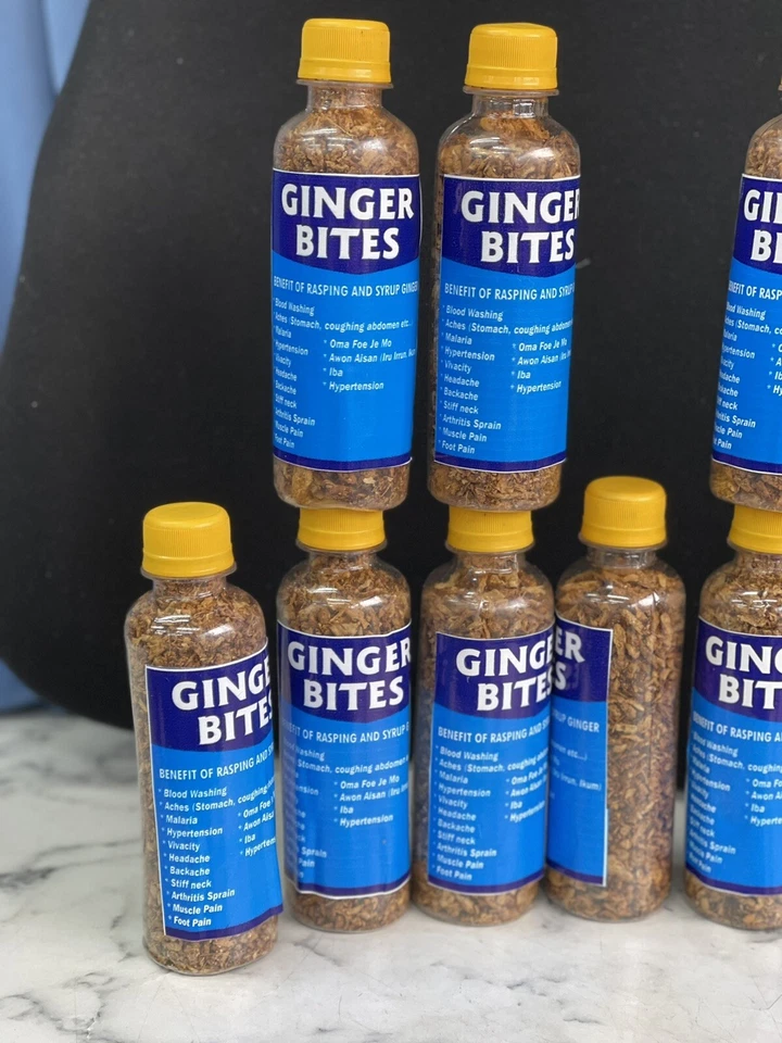 Mordedura de miel de jengibre y pimienta negra mordedura de bocadillo de alta resistencia Foto 4 de 4