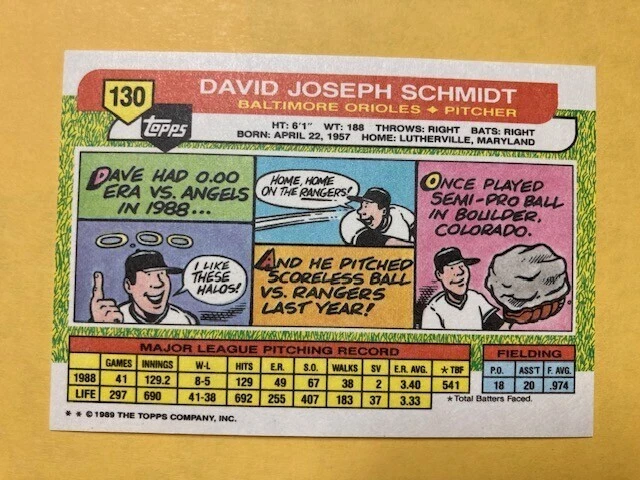 1989 Baseball Topps Big *Pick Your Cards* NMT  #1-330 - Image 2 of 2