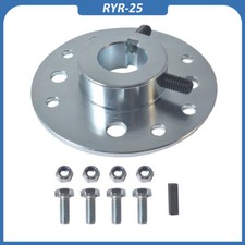 Rear Steel Sprocket Drum Brake Hub Adapter 1"Bore 1/4"Keyway For Predator 212CC