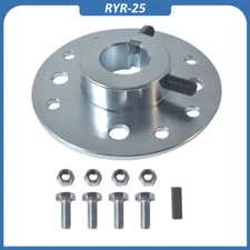 Rear Steel Sprocket Drum Brake Hub Adapter 1"Bore 1/4"Keyway For Predator 212CC