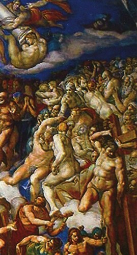 Paintings of Michelangelo Stamp La Chapelle Sixtine S/S MNH #3232 / Bl.778 - Picture 9 of 12