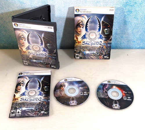 Lot of 7 PC Games DVD CDROM Action RPG DVD Cases Small Boxes Manuals VG-LN BOX#A - Picture 10 of 10