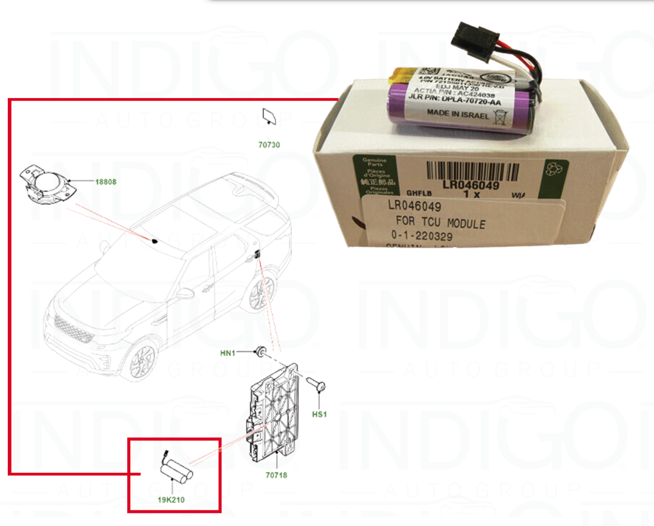 2014 2017 RANGE ROVER EVOQUE FACTORY OEM TELEMATICS BATTERY SEND VIN 2014 2017 range rover evoque factory oem telematics battery send vin