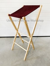 Soporte portátil para icono de madera con gancho para incienso 47,63"