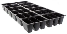 Seed Starting Tray Insert, 72 Long Cells, Growing Supply Propagation = 2 Trays