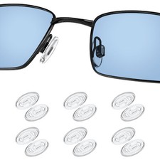 Silicone Replacement Crystal Clear Nose Piece For-Oakley Square Wire 2 2014/ Liv