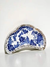 Antique Crescent Bone Dish