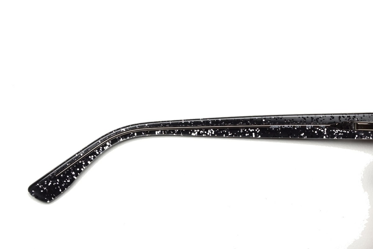 NWOT Jimmy Choo 151 glitter eyeglasses. Jimmy Choo Glitter detailed metal eyeglasses - Pink|JC229EYR18 main image 3