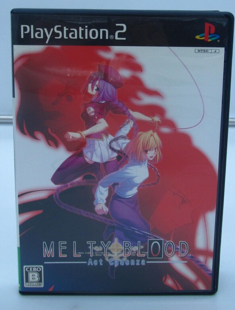 Melty Blood: Act Cadenza (Sony PlayStation 2, 2006) for sale